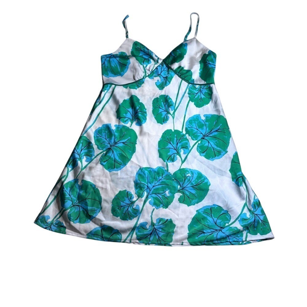 Diane Von Furstenberg Target Collab|‎ Geranium Slip Dress| 90's Y2K| Size Small